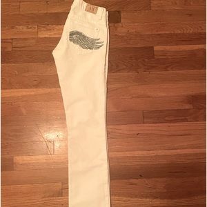 Armani Exchange white jean